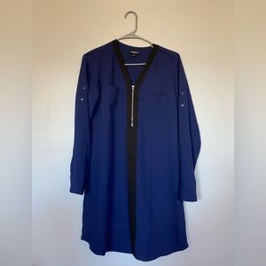 Navy Express Dress